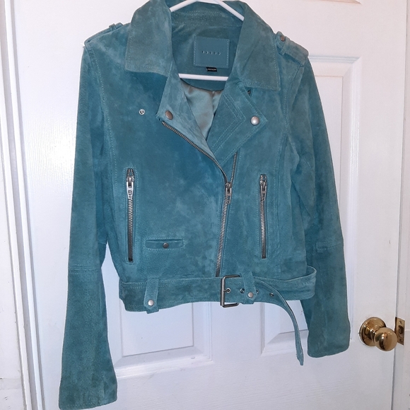 Blank NYC Leather Suede Jacket - Picture 1 of 2